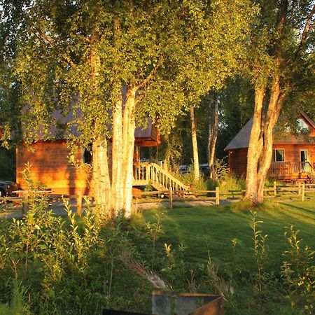 Susitna River Lodging, Riverside Cabins Talkeetna Exteriér fotografie