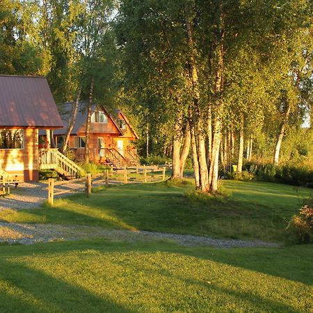 Susitna River Lodging, Riverside Cabins Talkeetna Exteriér fotografie