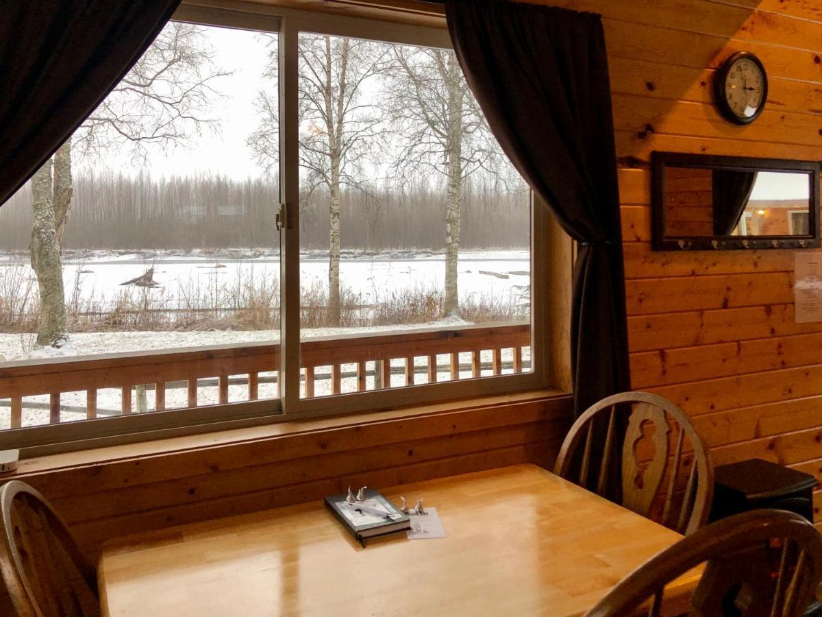Susitna River Lodging, Riverside Cabins Talkeetna Exteriér fotografie