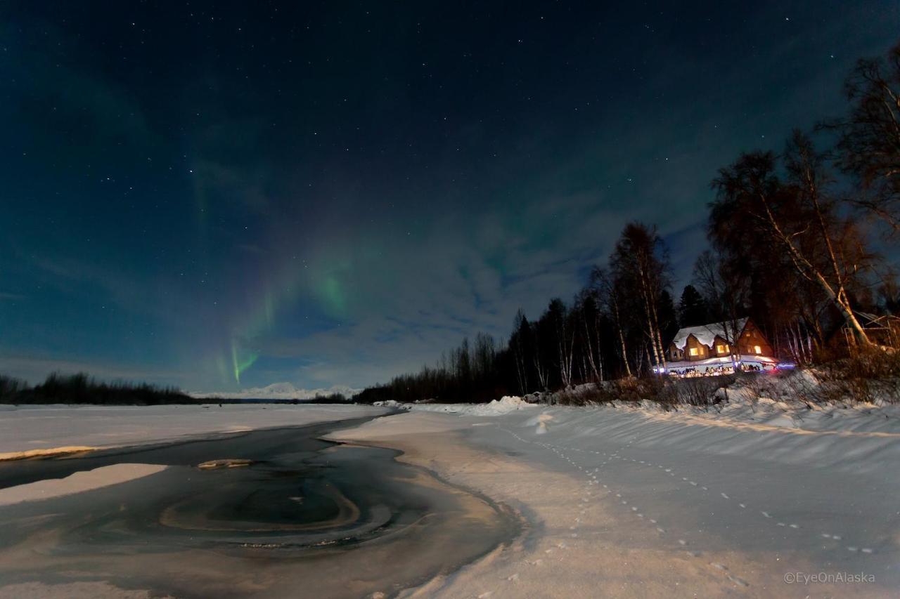 Susitna River Lodging, Riverside Cabins Talkeetna Exteriér fotografie