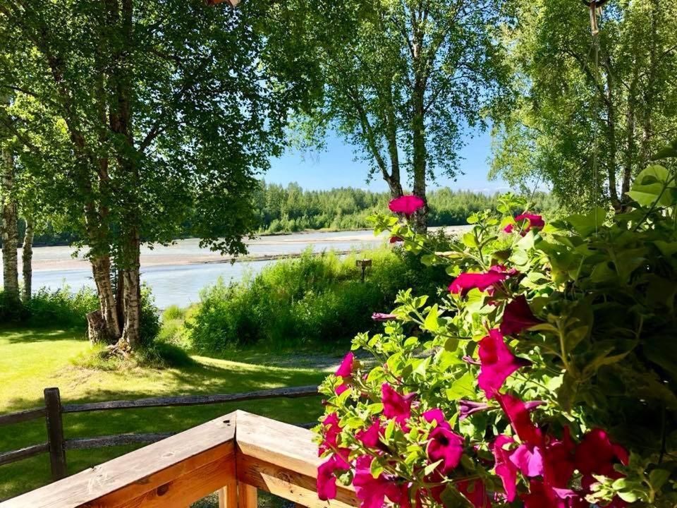 Susitna River Lodging, Riverside Cabins Talkeetna Exteriér fotografie
